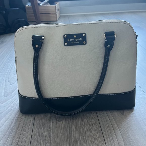 Kate Spade | Cream & black bag - Picture 1 of 2
